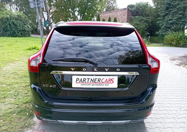 Volvo XC 60 cena 84900 przebieg: 192000, rok produkcji 2017 z Piekary Śląskie małe 407